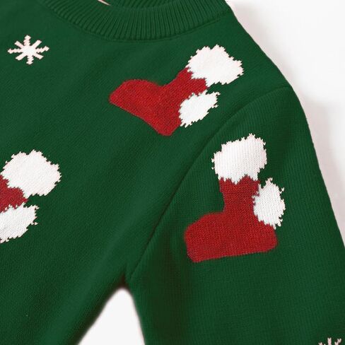 LMYOVE Kids Christmas Sweaters, Toddler Girls Boys Long Sleeve Knit Pullover Sweater Xmas Holiday Tops in Saudi Arabia