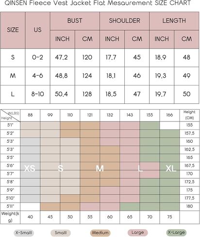 QINSEN Women's Full Zip Fleece Short Jacket Vest Warm Winter Sleeveless Stand Collar Sherpa Crop Coat in Saudi Arabia