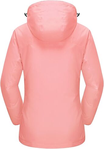 MAGCOMSEN Women's 3-in-1 Winter Coats Snow Ski Jacket Waterproof Windproof Fleece Lined Winter Jacket Parka in Saudi Arabia