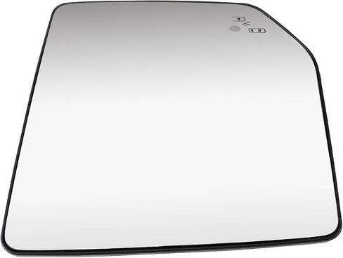 MOTOALL Left Driver Side Mirror Glass Rear View Mirror Glass w/Heated Blind Spot Sensor Fit for Ford F150 2015-2021 Replaces# FL3Z17K707AH, FL3Z17K707P in Saudi Arabia