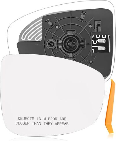 Right Passenger Side Mirror Glass Fit for Mazda CX-5 2013-2014 Replace KD37-69-1G7B, View Mirror Glass with Backing Plate Heated in Saudi Arabia