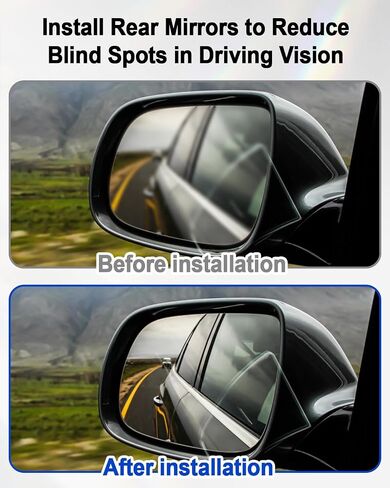 Right Passenger Side Mirror Glass Fit for Mazda CX-5 2013-2014 Replace KD37-69-1G7B, View Mirror Glass with Backing Plate Heated in Saudi Arabia