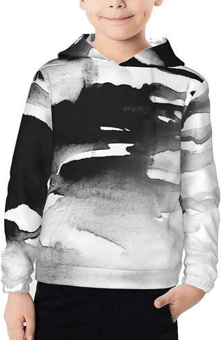 Lemon Sloth Teen Hooded Sweatshirt Boys And Girls Pullover Sweatshirt Thick Sports Hoodie 7-20 Years in Kuwait