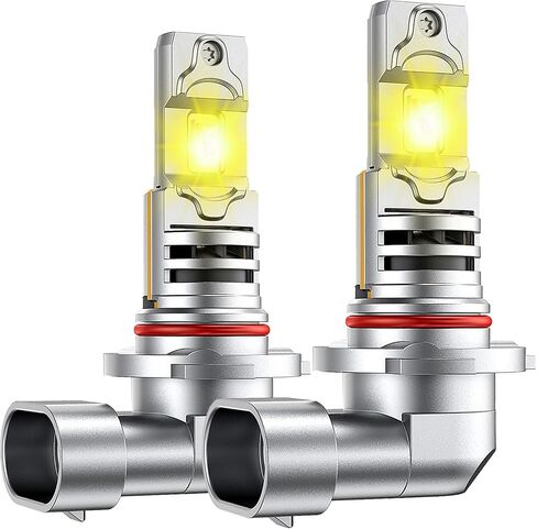 SEALIGHT H10 LED Fog Light Bulbs, 𝟏𝟖𝟎𝟎𝟎𝐋𝐌 9140 9145 Fog Lamp, 6500K Cool White Light with Cooling Fan, Pack of 2 in Saudi Arabia