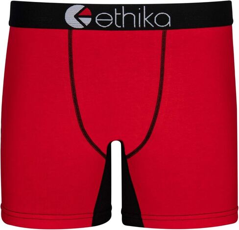 Ethika Mens MID Boxer Brief | *Solids* Black OG in Saudi Arabia