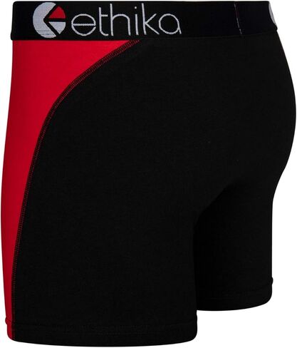 Ethika Mens MID Boxer Brief | *Solids* Black OG in Saudi Arabia