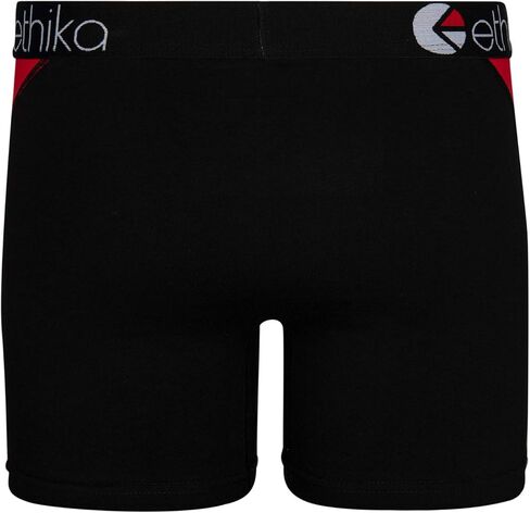 Ethika Mens MID Boxer Brief | *Solids* Black OG in Saudi Arabia