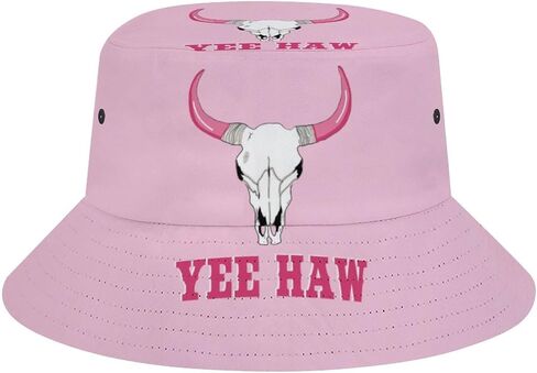 Pink Money Bucket Hat for Women Men Packable Sun Cap Fisherman Hat Travel Outdoor Beach Caps in Saudi Arabia