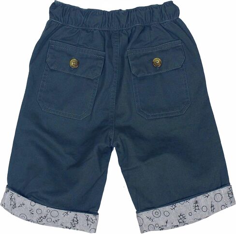 Bienzoe Casual Boys Shorts for School: Kids Pull on Elastic Waist Summer Cotton Shorts in Kuwait