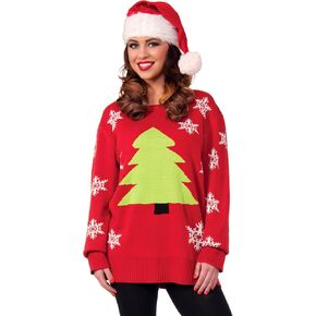 Forum Novelties Adult O' Chritmas Tree Ugly Christmas Sweater