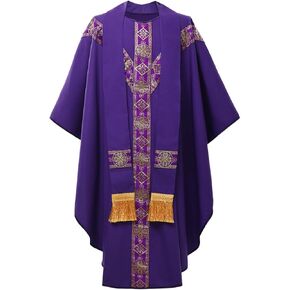 Catholic Priest Chasuble Church Mass Vestment Robe