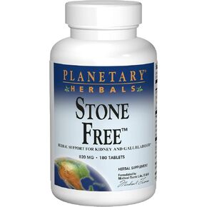 Planetary Herbals Stone Free 820 mg Herbal Support for Kidney and Gallbladder 180 Tablet