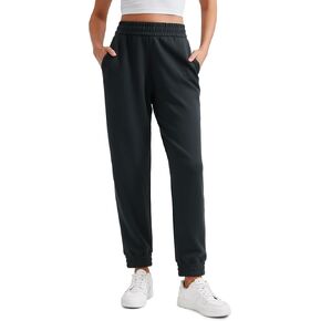 CRZ YOGA SoftAura Sweatpants Women Modal Joggers High Waisted Lounge Travel Casual Sweat Pants with Pockets Cinch Bottom