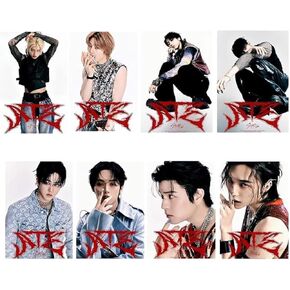 8PCS STRAY-KIDS Posters,STRAY-KIDS Poster Wall Painting Postable Photos for Birthday Party Home Decoration(Purple)