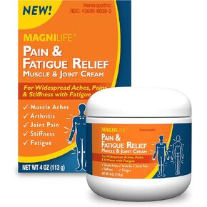 MagniLife Pain and Fatigue Relief Cream, Fast-Acting Relief for Fibromyalgia, Arthritis, Muscle Aches, and Joint Pain - 4oz
