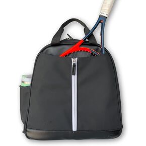 Tennis BackPack for Women, Tennis Bag Women, Sustainable Leather Lightweight Tennis BackPack, Womens Tennis BackPack 2 Rackets, Women Tennis Racket Bags, Tennis Tote Bag