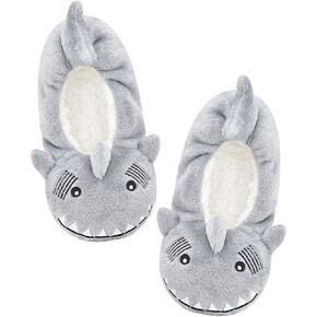 Panda Bros Slipper Socks for Men, Mens Slipper Socks with Non Skid Bottoms, Cozy Animal House Slippers