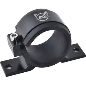 EVIL ENERGY 60mm Fuel Filter Mounting Bracket, Fuel Pump Clamp Holder Black