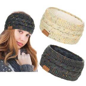 Winter Headbands for Women Ear Warmer, Knit Womens Winter Headband Thick Ear Warmers for Women Soft Warm Head Wraps Ear Covers for Cold Weather