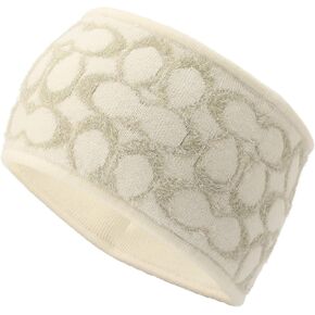 Coach Womens Signature C Metallic Headband