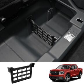 Mabett Rear Under Seat Dividers for Ford Maverick 2022-2025 Accessories, Rear UnderSeat Storage Space Dividers Organizer Accessories (1 PCS Fit Hybrid Version)