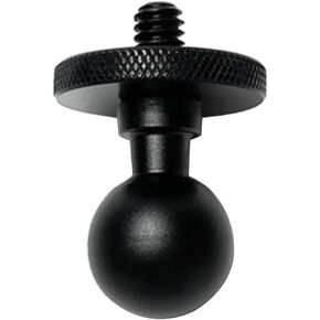 17mm Ball for Head Converter 1/4 Screw for Head for Car Monitor Pad Cellphone Ball Mount Base for Camera BRAC 17mm Ball Mount Adapter Base Phone Holder