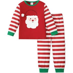 PATPAT Toddler Kids Girls Pajama Sets Unicorn PJs 2 Piece Long Sleeve Sleepwear 3-12 Years