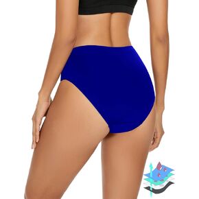 Period Swimwear Leakproof Menstrual Bikini Waterproof Bottom UPF 50+ Swim Brief Light Flow - Teens Girls Women
