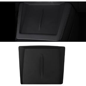 BASENOR 2025 Upgrade Tesla Model Y Model 3 Center Console Wireless Charger Mat Silicone Cover Wireless Charging Phone Pad for Tesla Interior Accessories (Not Suitable for 2024 Model 3)