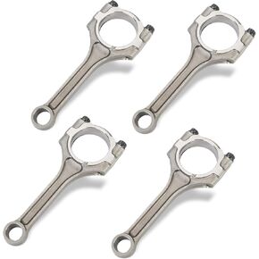 JDMON 4PCS Engine Connecting Rod Replacement for Kia Soul 2010-2018, Kia Rio Hyundai Accent Veloster 2012-2017 1.6L L4 Replacement for 235102B000 23510-2B000 235102B010 23510-2B010