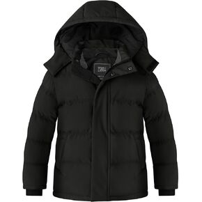 ZSHOW Girl's Winter Coats Waterproof Hooded Puffer Jacket Outerwear Winter Jacket