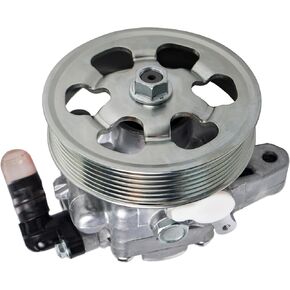 21-5419 New Power Steering Pump w/Pulley Compatible With 2005-2011 Ho-nda CR-V, 06-11 Element, 06-07 Accord 2.4L /02-06 Ac-ura RSX, 06-08 TSX (Power Assist Pump OE# 56110PND003 56110RBBE02)