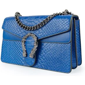 JBB Crossbody Shoulder Purses Women Snake-Printed Leather Evening Clutch Chain Strap Small Satchel Bags