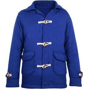 A2Z 4 Kids Girls Boys Duffle Coat Fleece Jackets Stylish Utility Pockets Long Sleeves Trendy Fashion Thick Jacket 5-13 Years