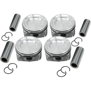 4pcs Engine Pistons Rings Set 2740371401 2740301617 Fits for 2015-2019 C300 2.0L 2014-2016 E250 2.0L