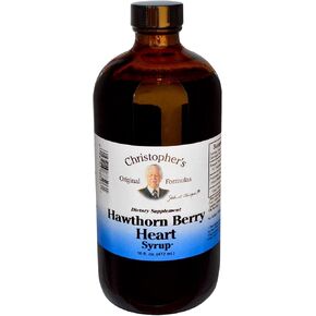 CHRISTOPHER'S ORIGINAL FORMULAS Nourish Hawthorn Berry Heart Syrup 16 OZ