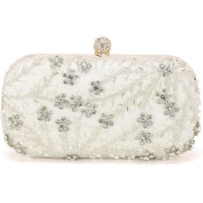 Evening Bags Clutch Purses for Women Formal, Bridal Purses Rhinestone Handbags Shoulder Bag with Chain Sparkly