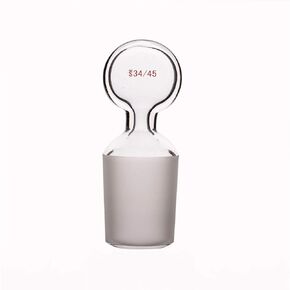 Laboy Glass Penny Head Hollow Glass Stopper for 24/40 Outer Glass Joint 5Pcs