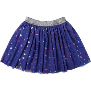 DaniChins Girl's Layered Tutu Skirt Tulle Princess Sparkle Skirt