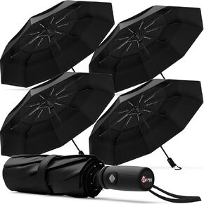 Repel Umbrella The Original Portable Travel Umbrella - Umbrellas for Rain Windproof, Strong Compact Umbrella for Wind and Rain - Perfect For On-the-Go, Car Umbrella, Backpack Umbrella