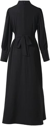 Women Clergy Dresses with Collar Minister Church Dress Long Elegant Summer A-Line Dress in Saudi Arabia