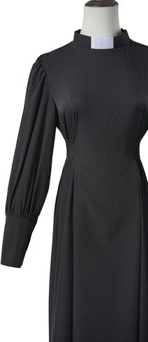 Women Clergy Dresses with Collar Minister Church Dress Long Elegant Summer A-Line Dress in Saudi Arabia