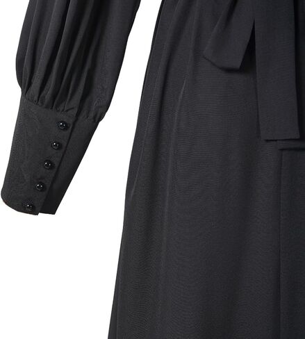 Women Clergy Dresses with Collar Minister Church Dress Long Elegant Summer A-Line Dress in Saudi Arabia