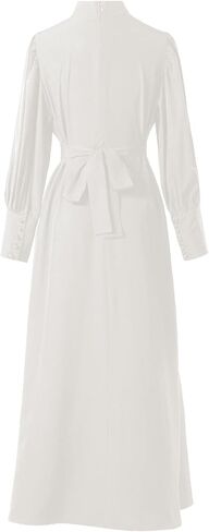 Women Clergy Dresses with Collar Minister Church Dress Long Elegant Summer A-Line Dress in Saudi Arabia