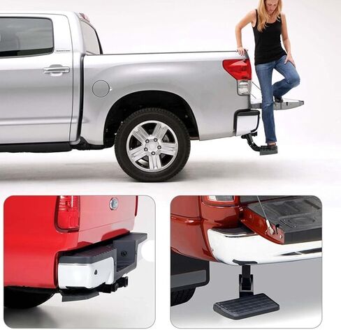 Rear Retractable Bumper Step,75312 01A Truck Bumper Side Bed Step Replacement for Frd 2015 to 2020 in Saudi Arabia
