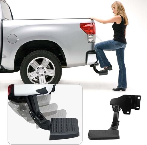 Rear Retractable Bumper Step,75312 01A Truck Bumper Side Bed Step Replacement for Frd 2015 to 2020 in Saudi Arabia