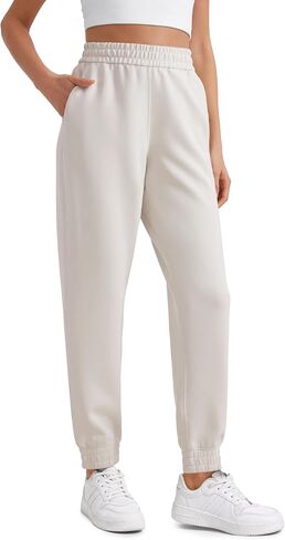 CRZ YOGA SoftAura Sweatpants النساء مشروط ركض عالية الخصر صالة السفر السراويل العرق غير رسمية مع جيوب Cinch أسفل in Saudi Arabia
