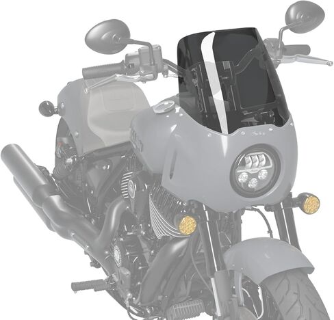 Indian Motorcycle Chief Quarter Fairing Tall Flared Wind Deflector in Kuwait