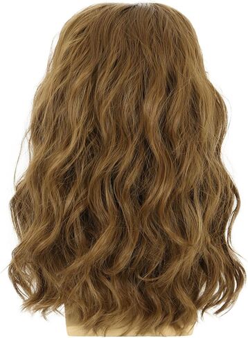 كارليري كاليفورنيا 80s الروك شعر مستعار الرجال النساء طويل مجعد أشقر فاتح زي الهالوين شعر مستعار أنيمي in Kuwait
