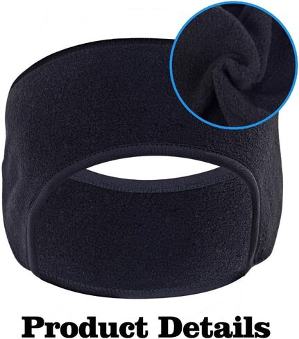 Winter Ear Warmer Headbands,Thermal EarMuffs Cover Headband for Men Women in Cold Weather Ski Running Cycling in Saudi Arabia
